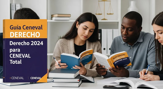 Guía Ceneval Derecho 2024 para Examen CENEVAL Total