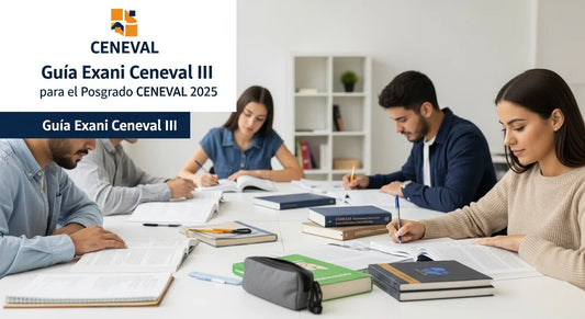 Guía Exani Ceneval III para el Posgrado CENEVAL 2025